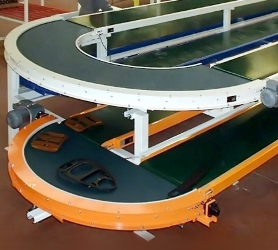 double tier belt bend systems